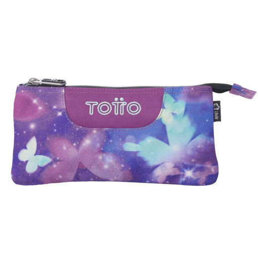 Picture of TOTTO TABLERO GLITTER STAR BUTTERFLY PENCIL CASE